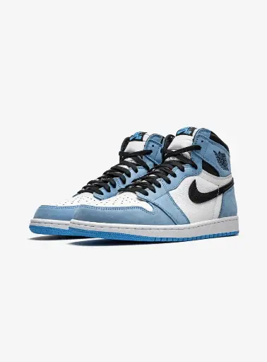 NIKE AIR JORDAN 1 RETRO HIGH OG WHITE UNIVERSITY BLUE